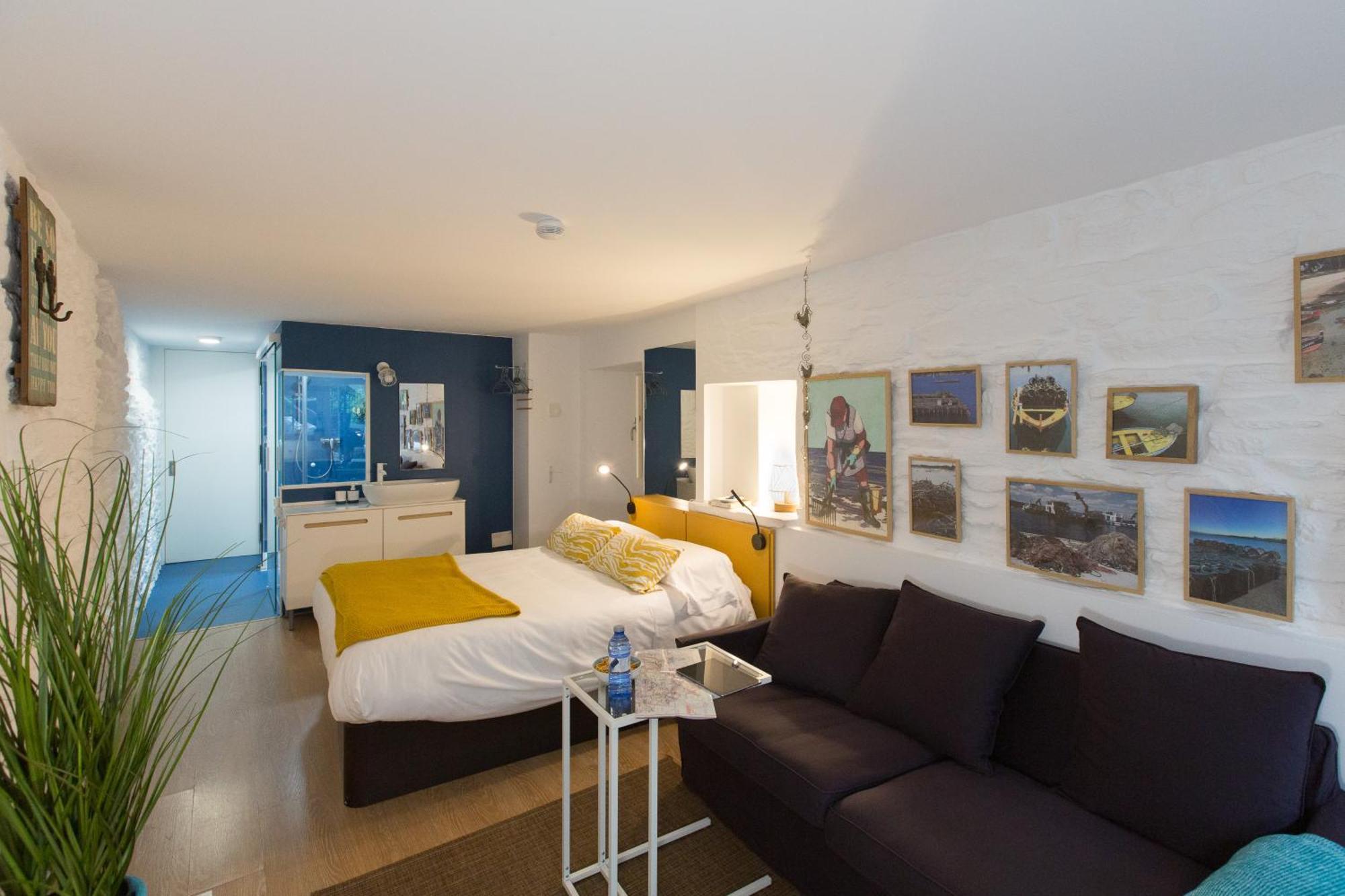 Roompedra Apartamentos Turisticos ซานติอาโก เด กอมโปสเตลา ห้อง รูปภาพ